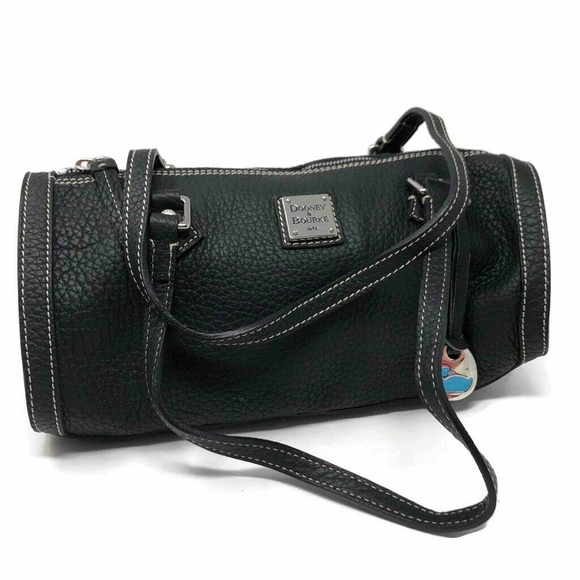 Dooney & Bourke Handbags - Vintage Dooney & Bourke Womens Barrel Bag Black
